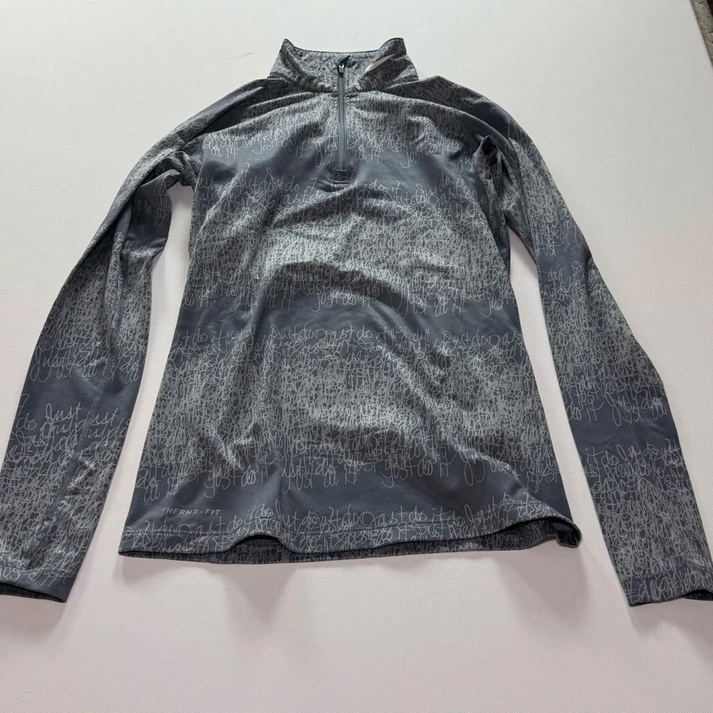 Nike Women's Pink and Black‎ Patterned Jacket